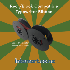 RED AND BLACK TYPEWRITER RIBBON