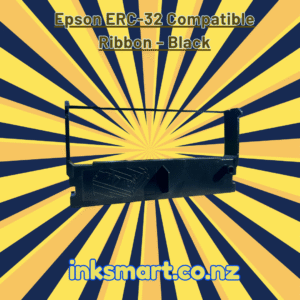 Epson ERC-32 Compatible Ribbon – Black / Red-Black