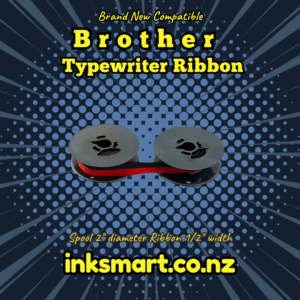 Brother Typewriter Ribbon Red/Black