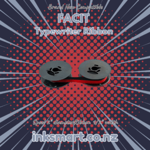 Facit Typewriter Ribbon Red/Black
